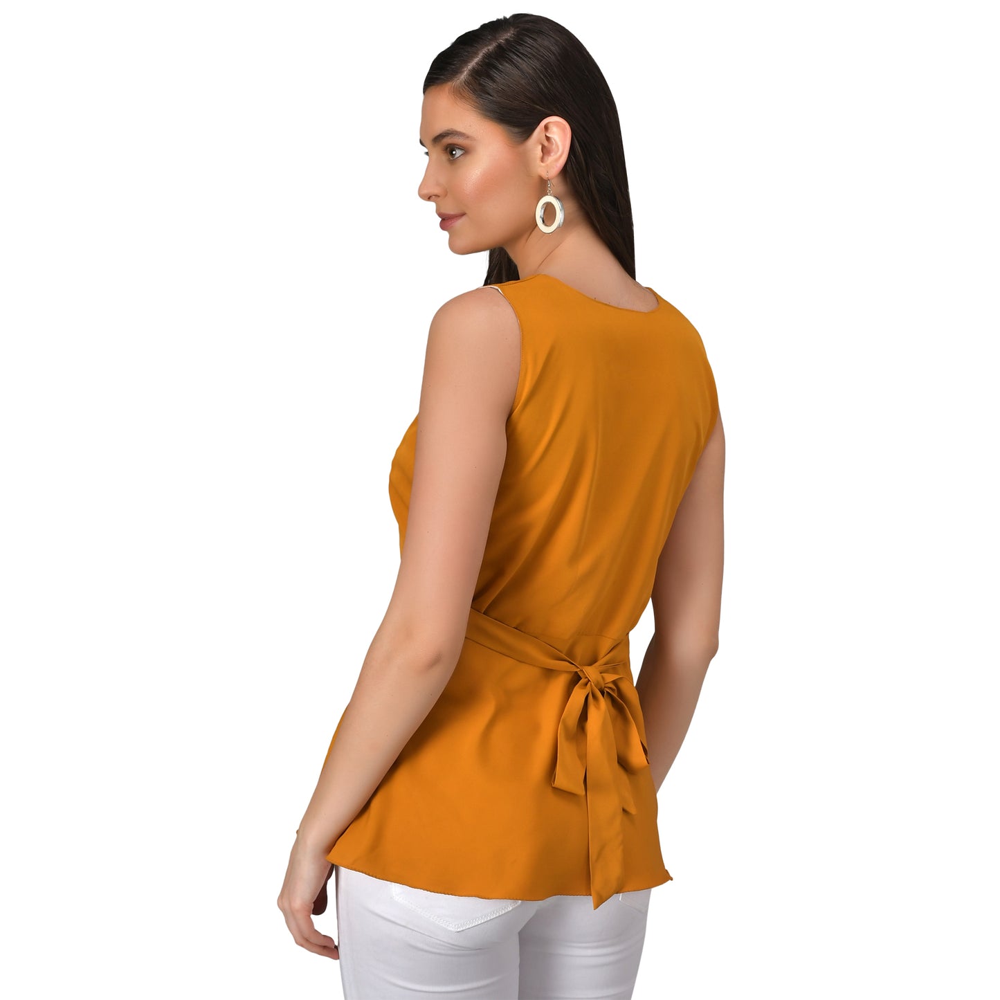 Plain Peplum Top