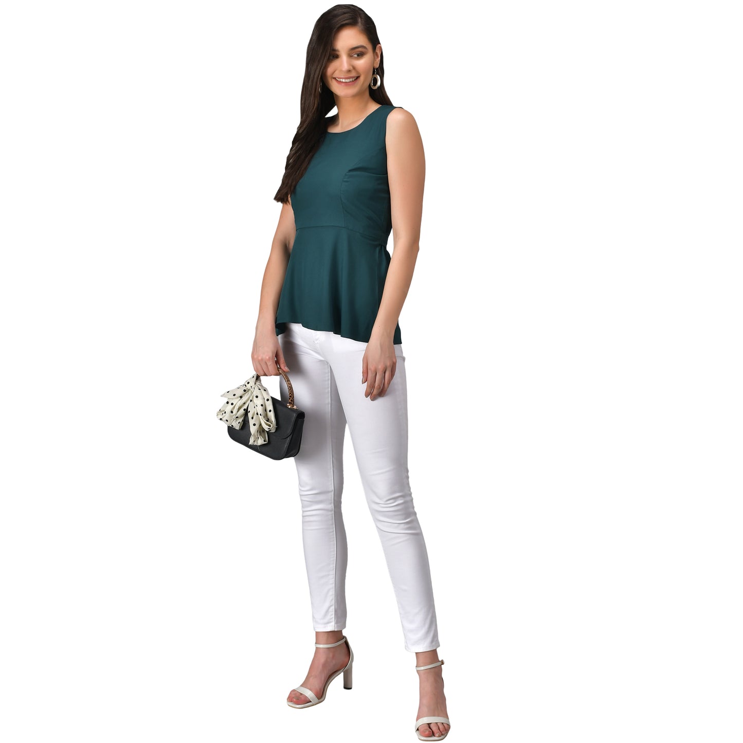 Plain Peplum top