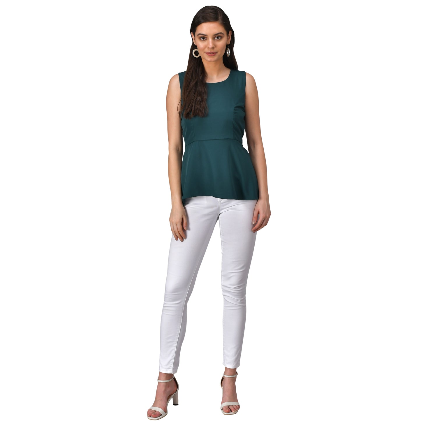 Plain Peplum top