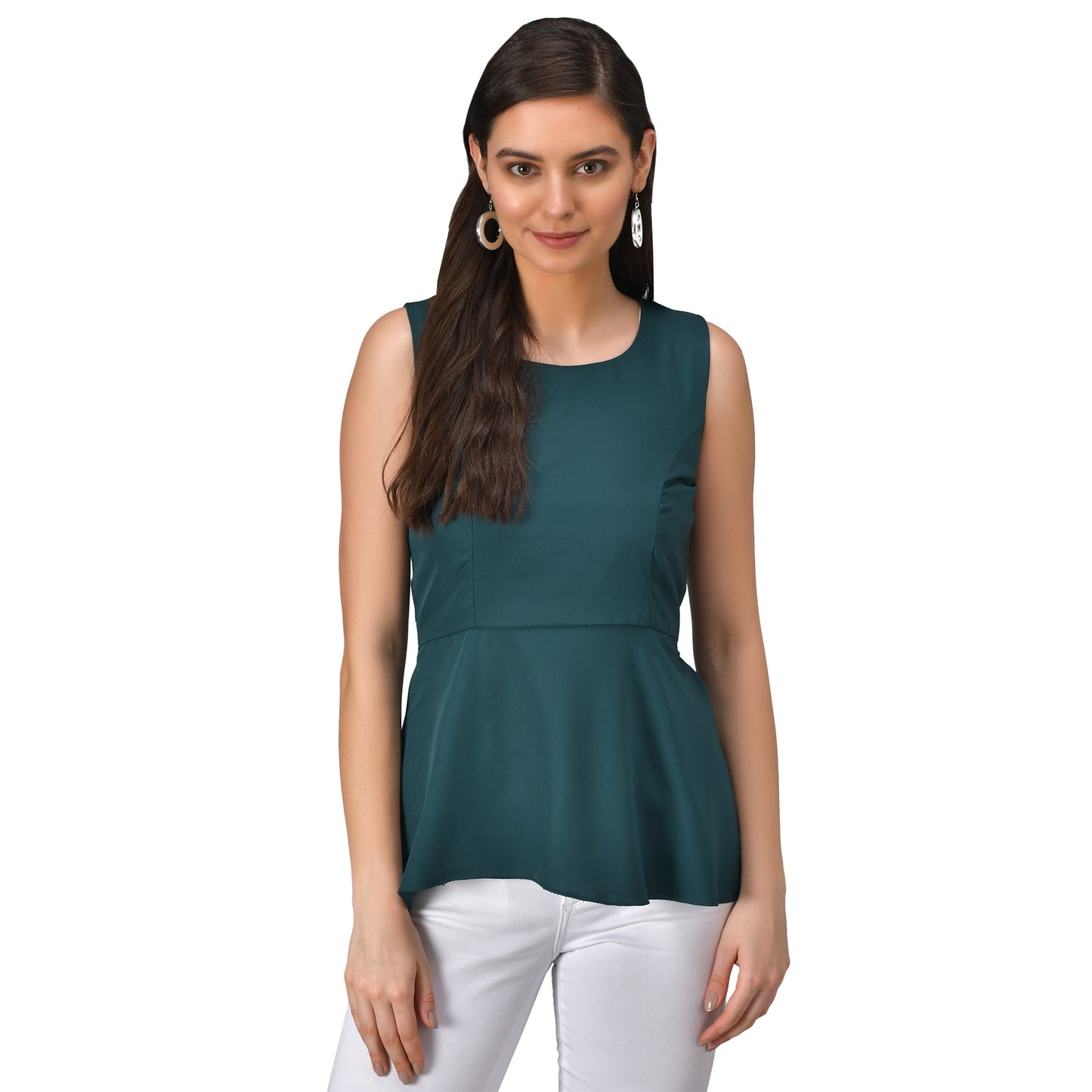 Plain Peplum top