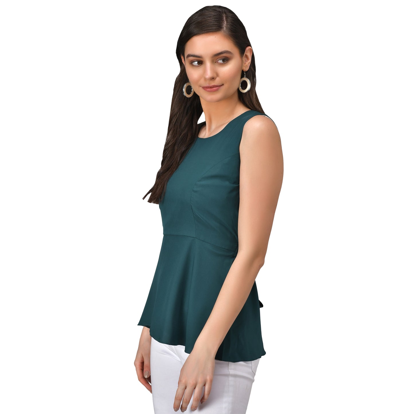 Plain Peplum top