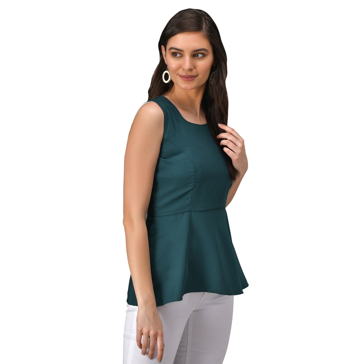 Plain Peplum top