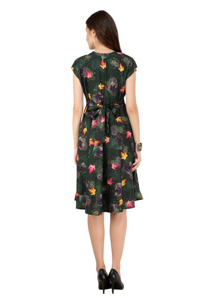 Rudraaksha Floral Short Dress