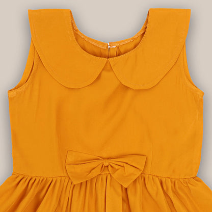 Rudraaksha Stylish Bow Dress For Girls