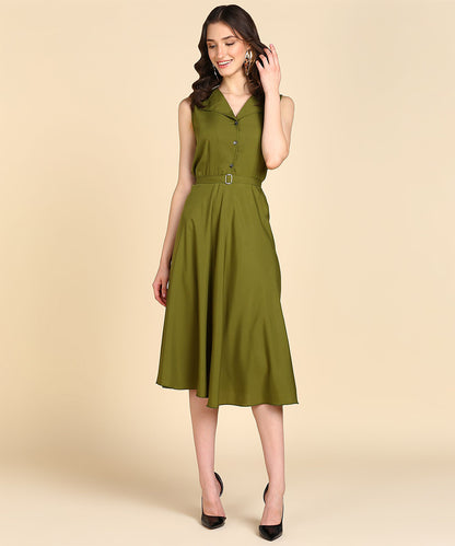 Rudraaksha Stylish solid Dress For women
