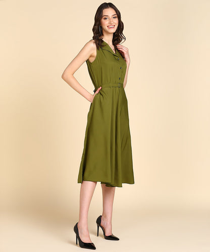 Rudraaksha Stylish solid Dress For women
