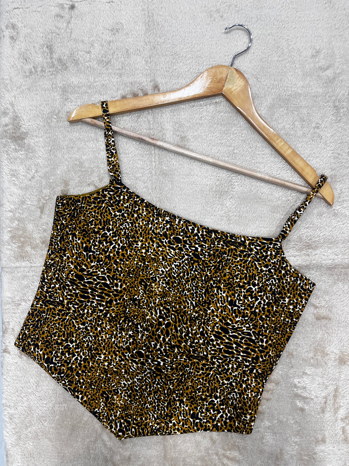 Animal Print Crop Top