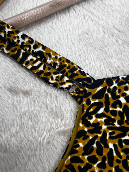 Animal Print Crop Top