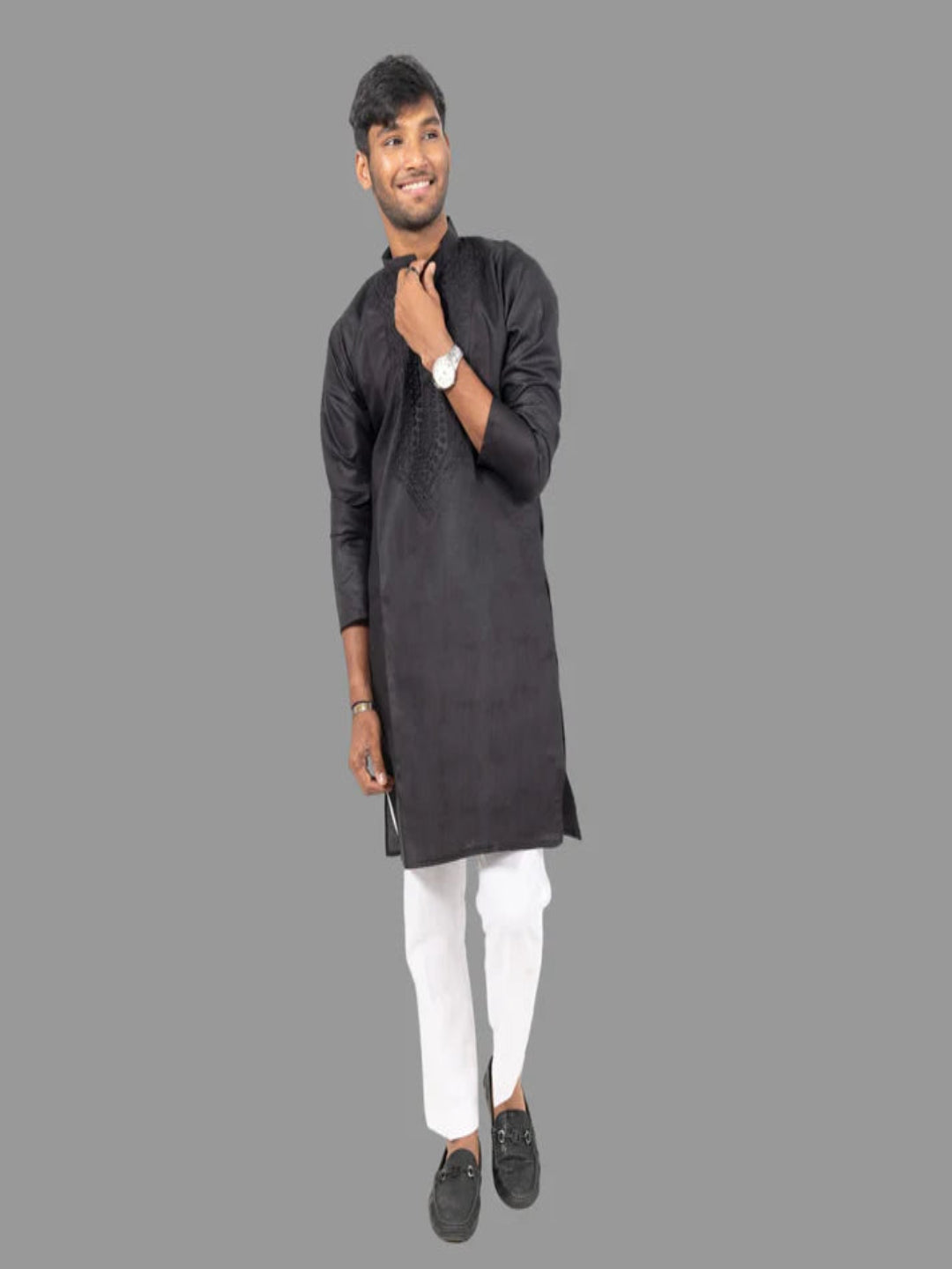 man black kurta