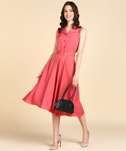 Rudraaksha Stylish solid Dress For women