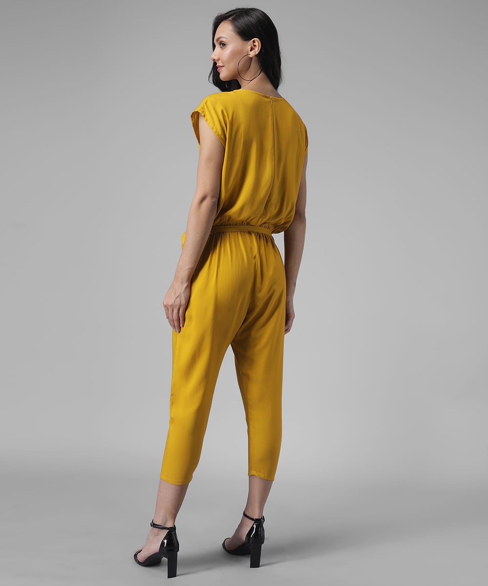 Solid  stylish Jumpsuit