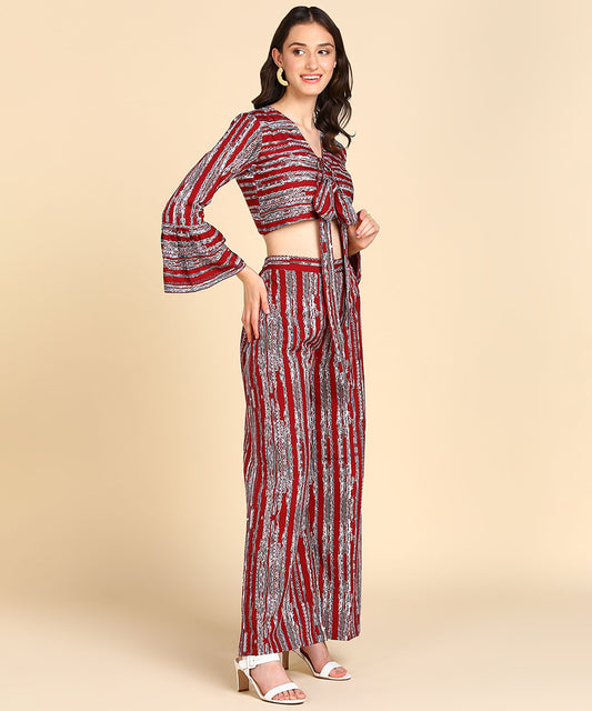 Rudraaksha Stylish printed Co-Ord-Set For women