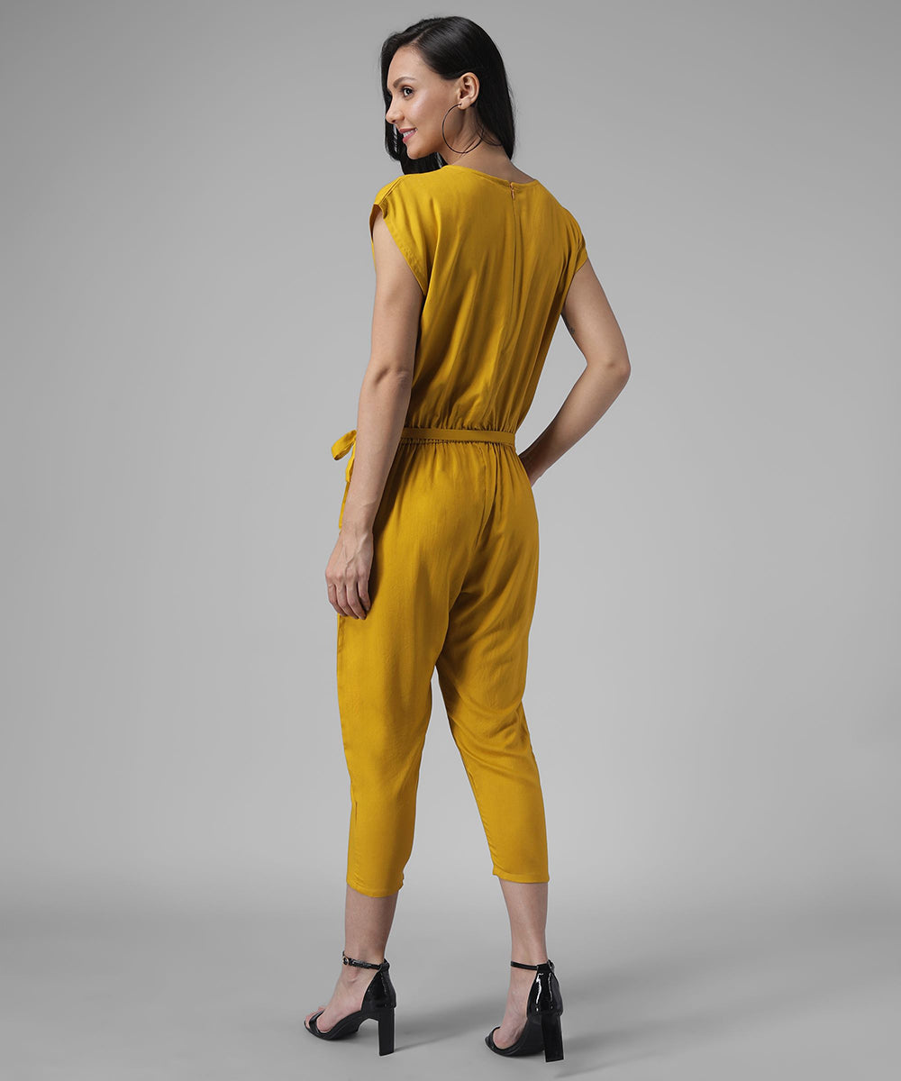 Solid  stylish Jumpsuit