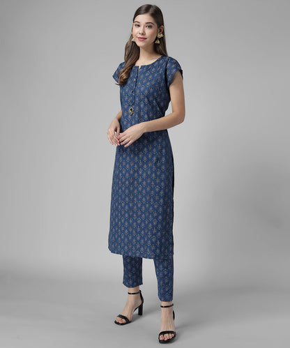 Printed Kutra Palazzo Set RUDRAAKSHA