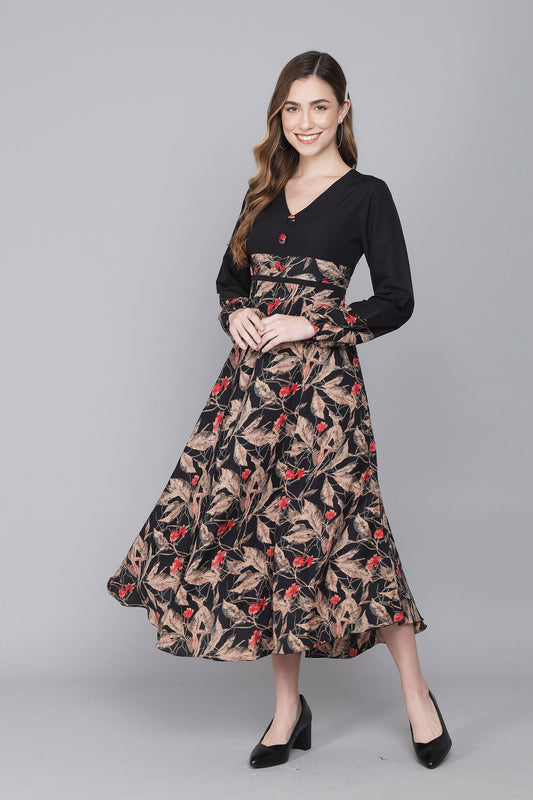Rudraaksha women trendy mix and match dress