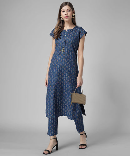 Printed Kutra Palazzo Set RUDRAAKSHA