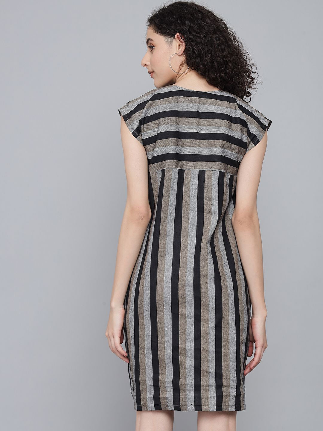 Rudraaksha trendy knee length dress for women