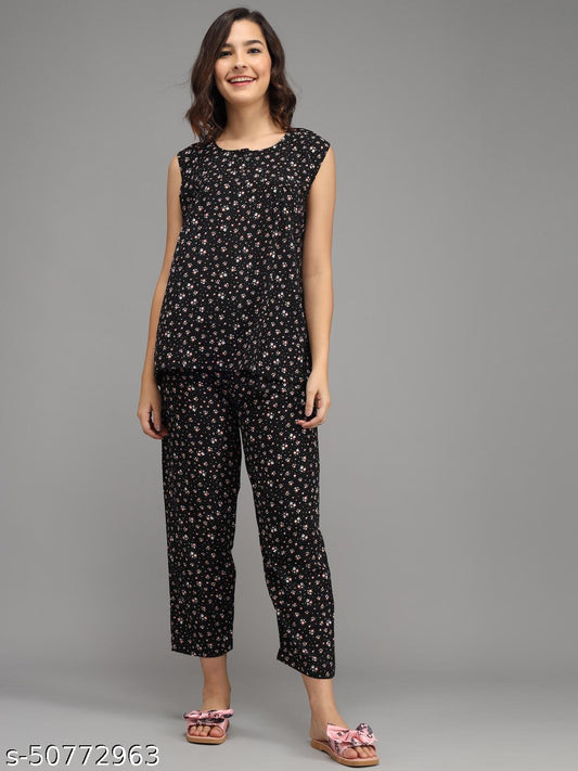 Rudraaksha Comfortable nght suit set for women