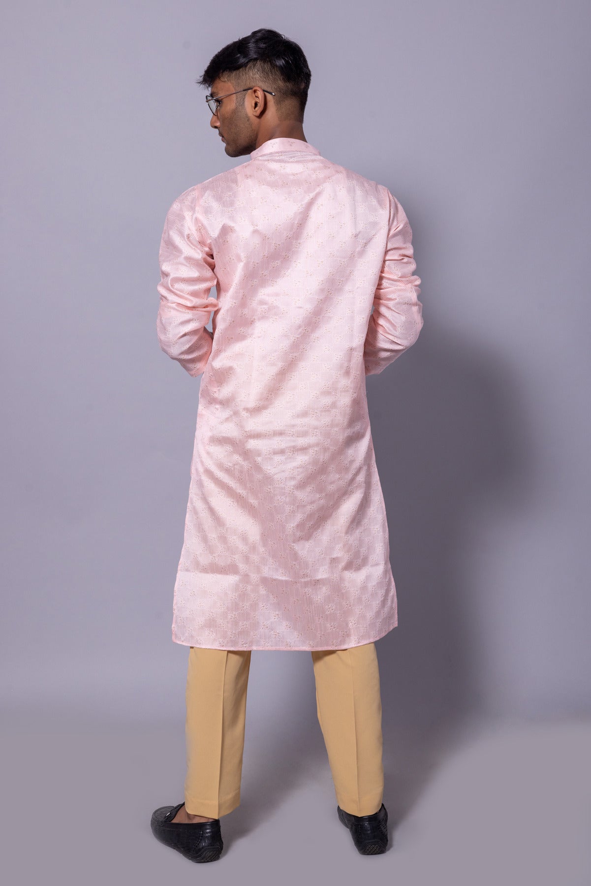 Men's Silk Kurta Pyjama Set