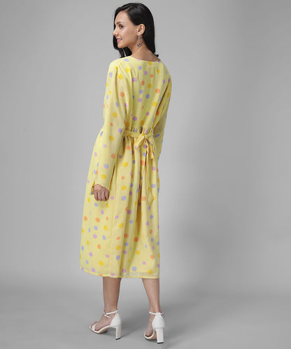 rudraaksha-yellow-polka-dot-collared-fit-and-flare-dress.jpg