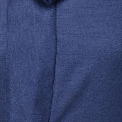 Light Blue Cowl Neck Midi Dress with Tie-Up Belt RUDRAAKSHA