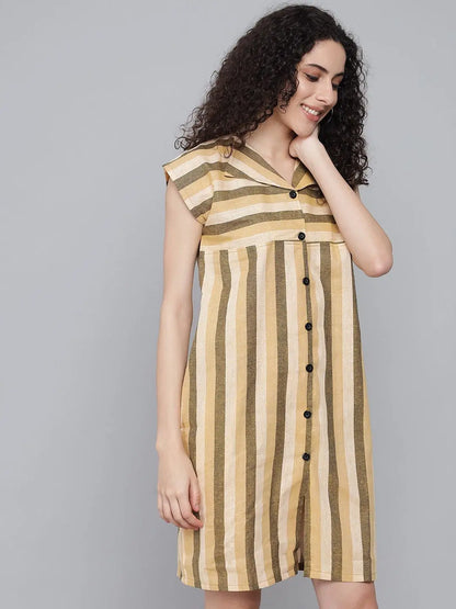 Rudraaksha trendy knee length dress for women RUDRAAKSHA