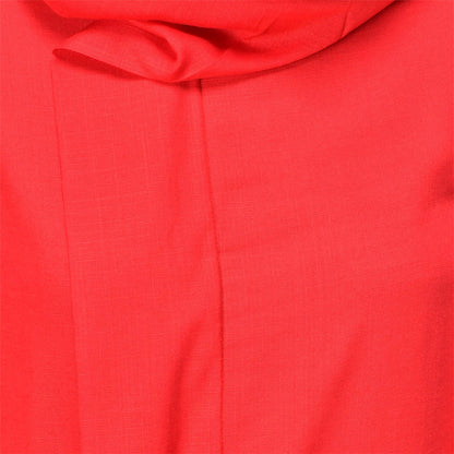 Light Blue Cowl Neck Midi Dress with Tie-Up Belt RUDRAAKSHA