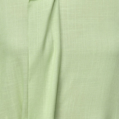 Light Blue Cowl Neck Midi Dress with Tie-Up Belt RUDRAAKSHA