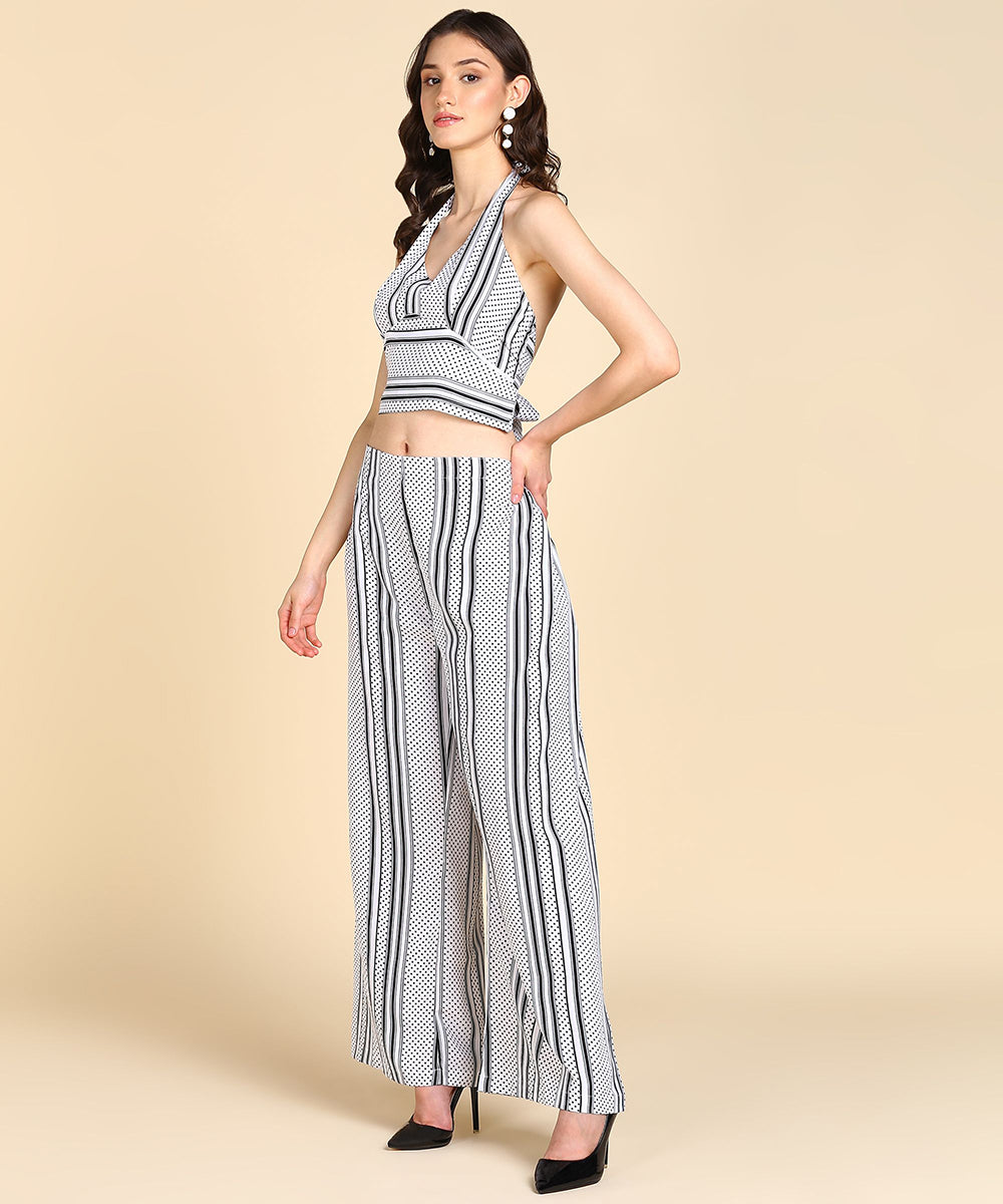 Rudraaksha Stylish polka Co-Ord-Set For women