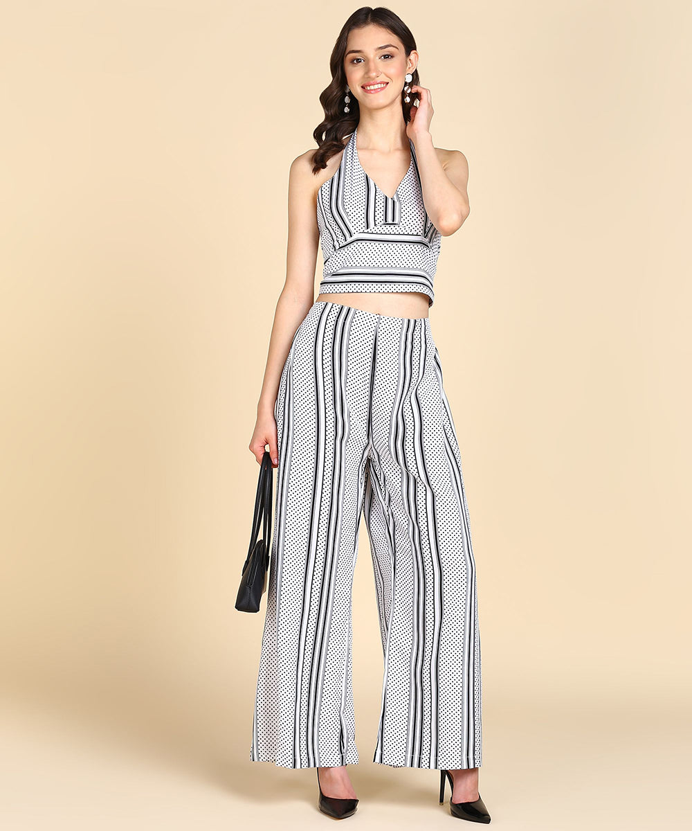 Rudraaksha Stylish polka Co-Ord-Set For women