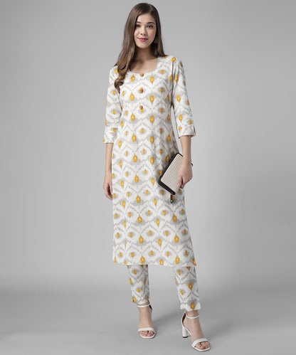 Printed Kutra Palazzo Set RUDRAAKSHA