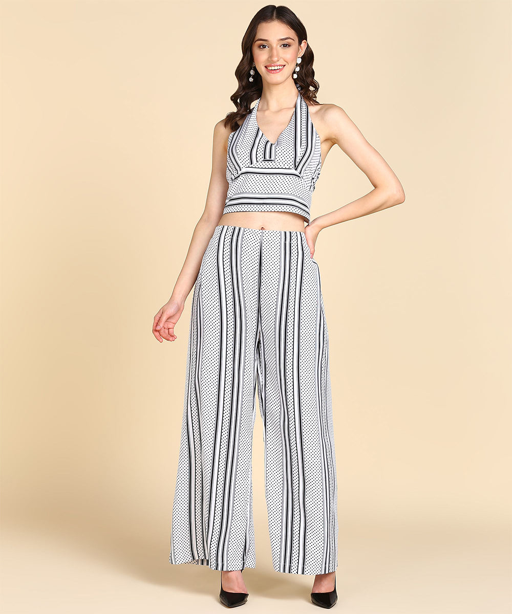 Rudraaksha Stylish polka Co-Ord-Set For women