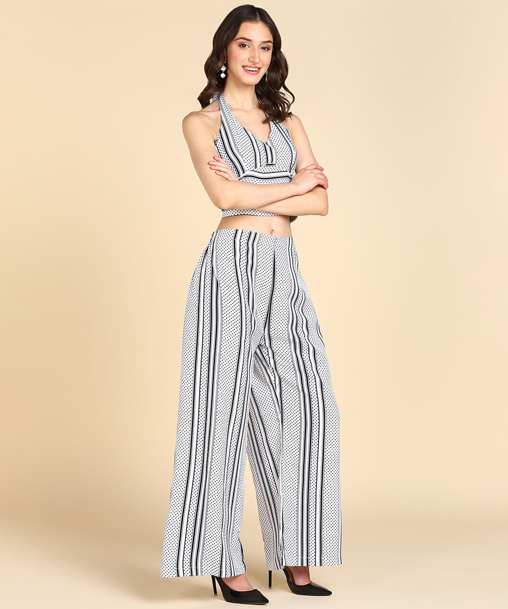 Rudraaksha Stylish polka Co-Ord-Set For women