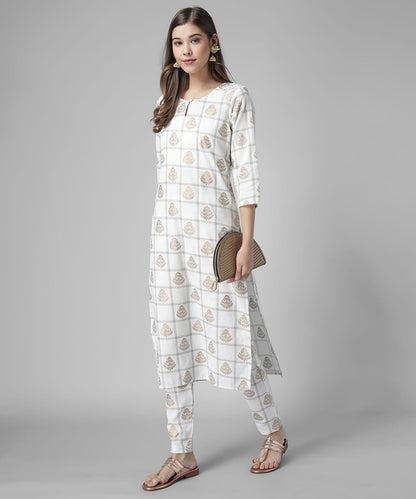 Printed Kutra Palazzo Set RUDRAAKSHA