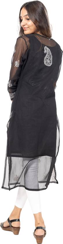 Georgette Chikankari Kurti