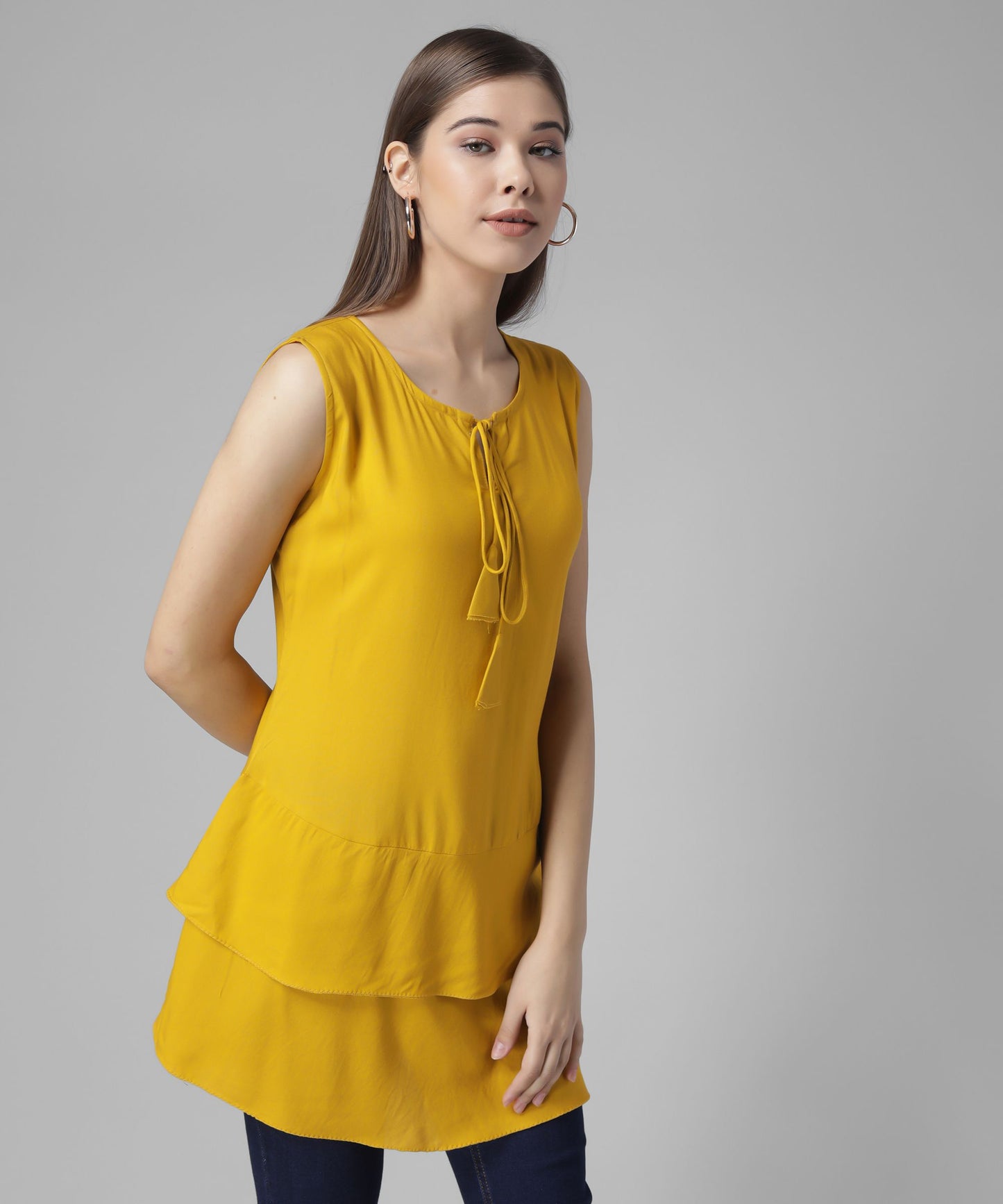Rudraaksha  women solid tunic