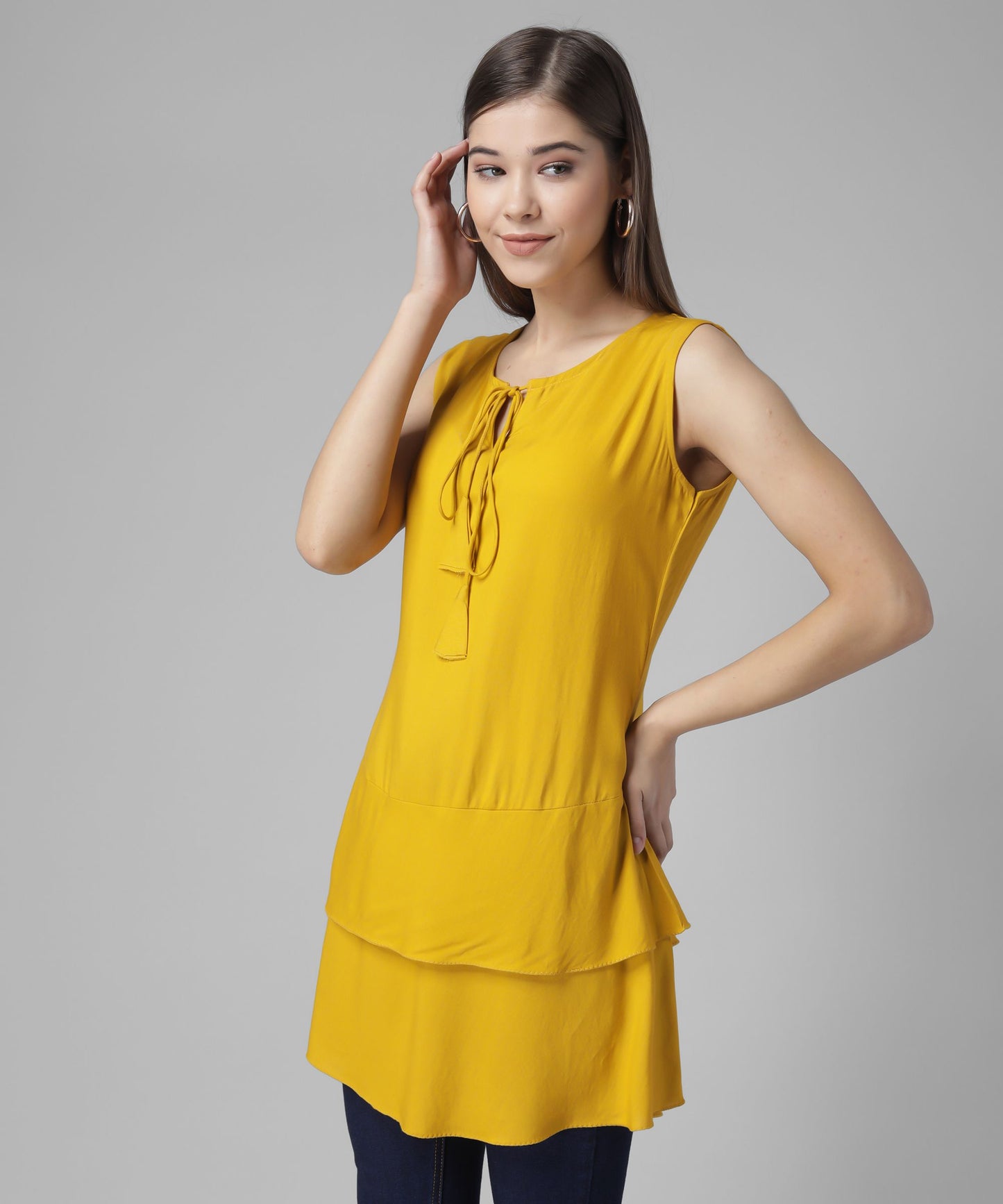 Rudraaksha  women solid tunic